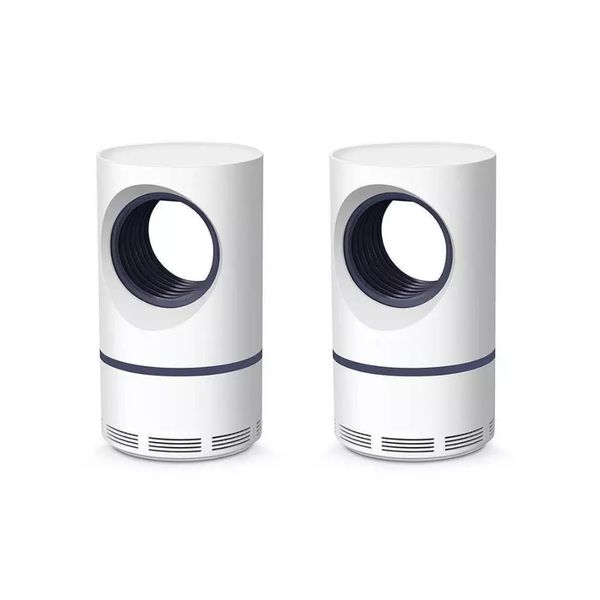 Pack of 2 Led Lamp Photocatalytic Mosquito Killer with USB Cable