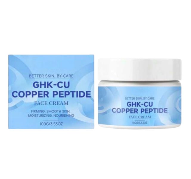 GHK-Cu Copper Peptide Face Cream | Firming, Smoothing &amp; Deep Moisturising