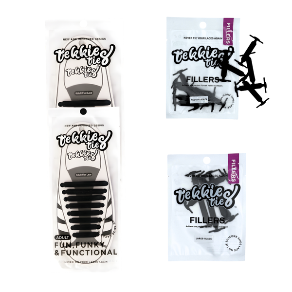Tekkie Ties Adult Family Flex Pack