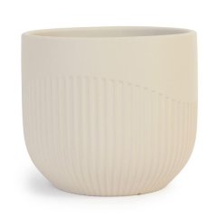 Sand Flute Pot 14x12cm