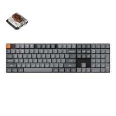 Keychron K5 Max QMK/VIA 100% Wireless Mechanical Keyboard | BROWN Switch