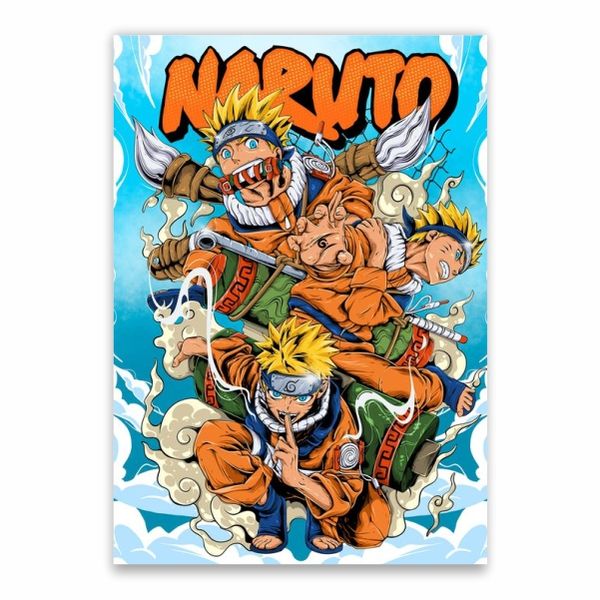 Naruto Collage Poster - A1