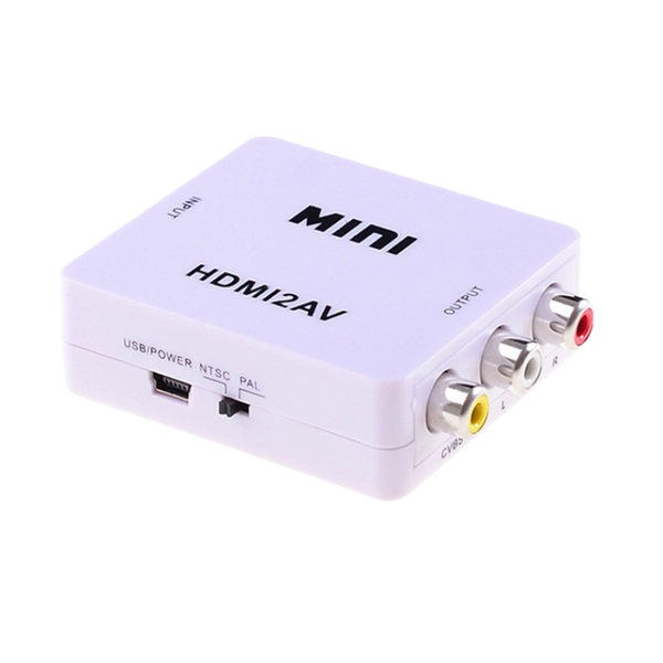 HDMI to AV high-definition adapter HDMI to AV switcher, hdmi2av hdmi to RCA