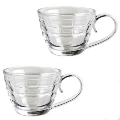 Creative Artglass Premium Double Wall 80ml Espresso Glasses - 2 PACK