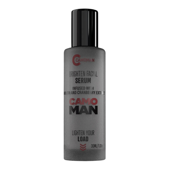CamoMan Brightening Facial Serum with Arbutin and Cranberry Extract - 30ml