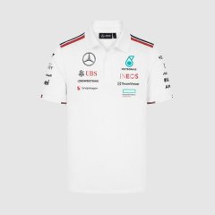 Mercedes team polo mens shirt 2024