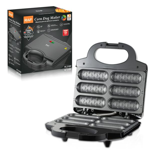 Black Variable Temperature 6 Sandwich Maker