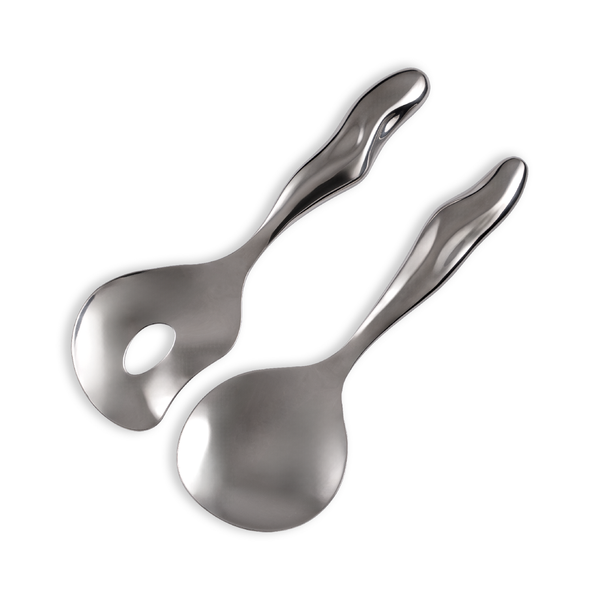 Carrol Boyes Salad Servers - Liquid