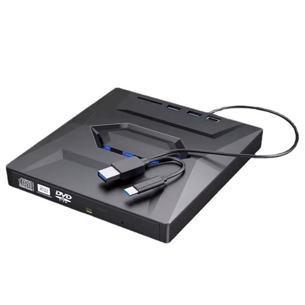 Portable 5 in 1 USB 3.0 + Type-C External CD/DVD Drive for Laptop SE