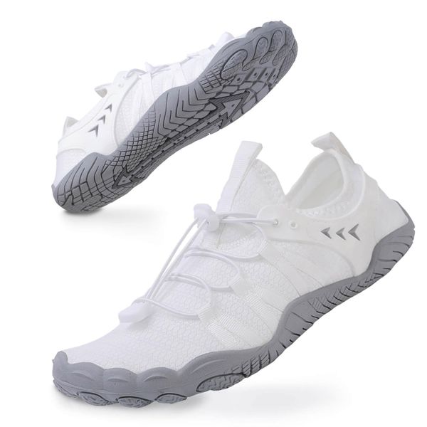Quick Dry Barefoot Beach Shoes - Slip-on for Men &amp; Women Water Sports