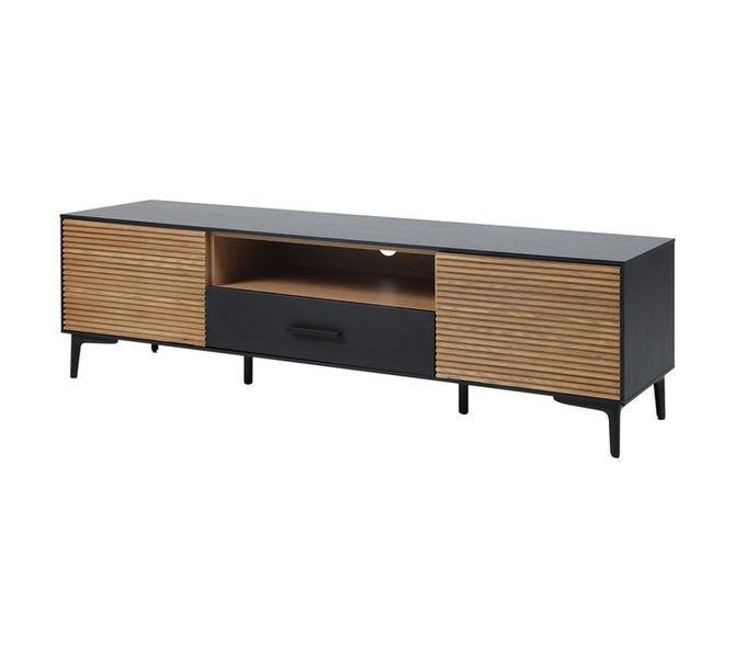 TV Stand Black/Brown 1540 x 400 x 440 mm