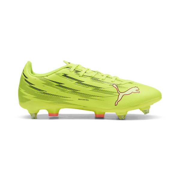Puma Ultra 6 Play MxSoft Ground Football Boots - Yellow Alert/PUMA Black