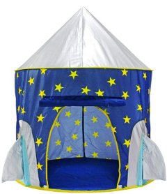JuniorFX Rocket Pop Up Play Tent with Carry Bag