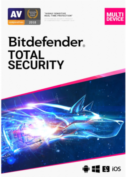 Bitdefender ESD-BITDEFENDER-TS5 Total Security 5 Devices, 1 Year