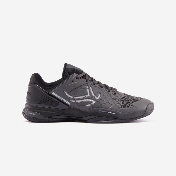 Artengo Men's Tennis Multicourt Shoes Strong Pro - Grey &amp; Black