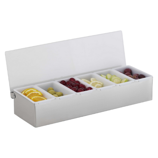Bar Caddy Condiment Holder S/Steel