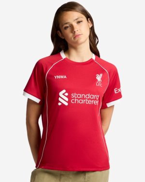 Liverpool Women's 25-26 Home Fan Soccer Jersey - Red