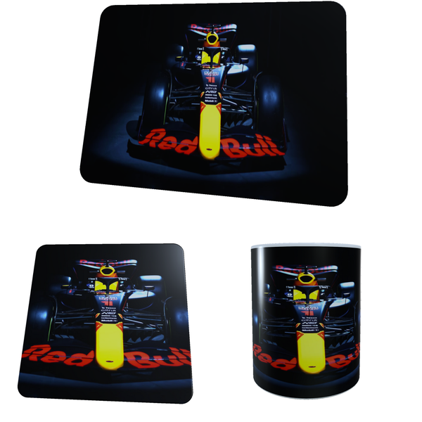 Formula 1 Max Verstappen Aesthetic V5 - Coffee Mug, Coaster, and Mouse Pad