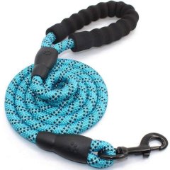 Yowie – Dog Leash / Lead – Heavy Duty, 1.8M Long, Padded Handle (Blue)