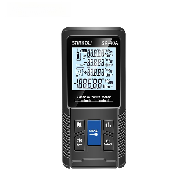 Laser Range Finder 40 Meters, High Precision Digital Measuring Tool