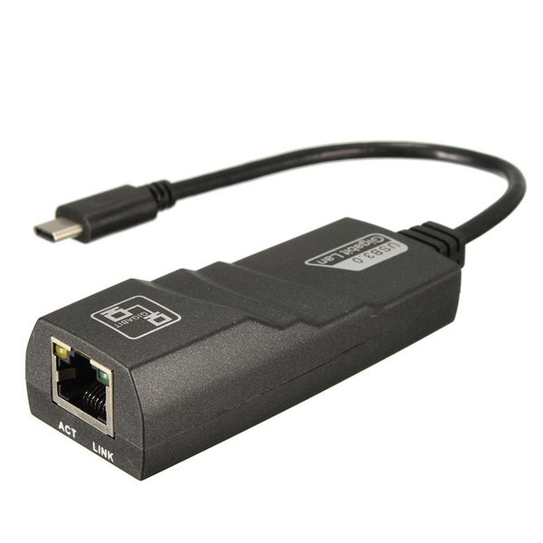 Ethernet Adapter Type C to RJ45 Network Adapter Gigabit LAN