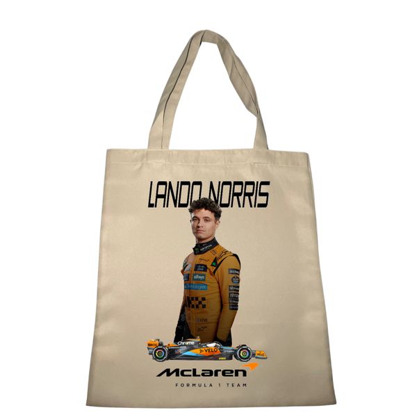 Mclaren F1 L Norris Tote Bag
