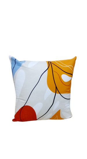 40x40 Cushion - Orange Beige