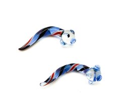 Fabulae 5MM Glass Alternative Tunnel Pair, Inoah