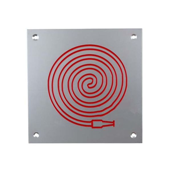Aluminium Plate Fire Hose Reel Sign 150 x 150 x 2mm 01/150/FHR