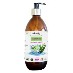 Naturex Antibacterial Shower Gel-Cucumber &amp; Aloe 500ml