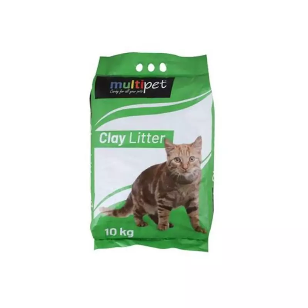 Multipet - Clay Cat Litter (10kg) x2