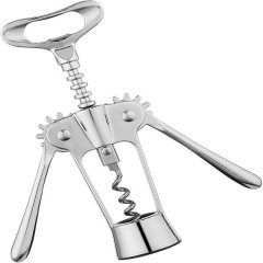 Winged Corkscrew - Silver