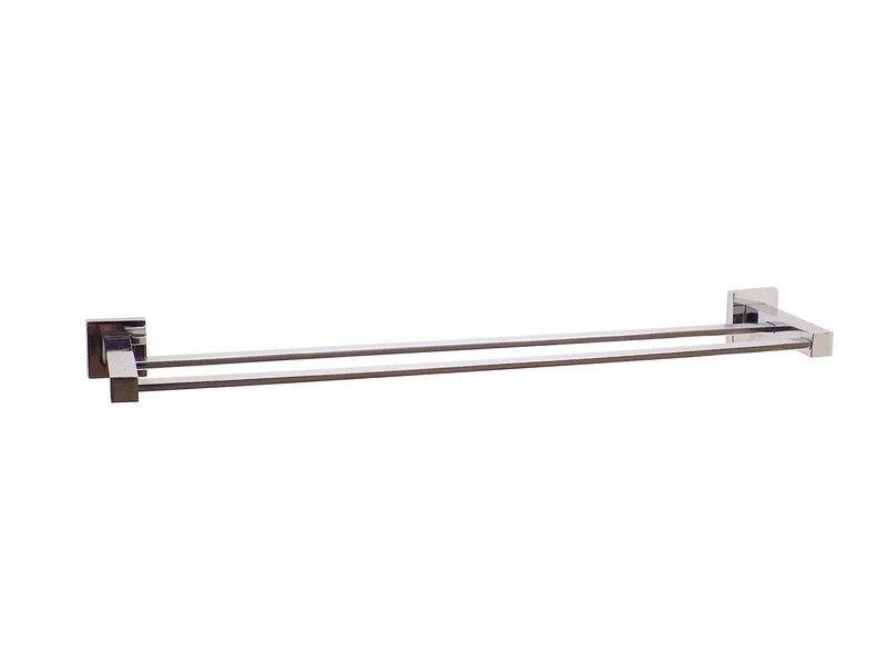Elegant Double Towel Rod Square Stainless Steel