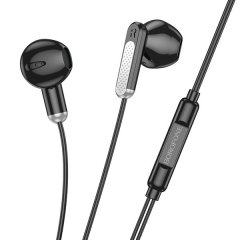 Earphones Borofone Bm89 Surpass with Microphone Black.