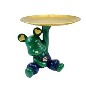 Markoman-Resin Crafts Exploding Bear Tray Ornaments