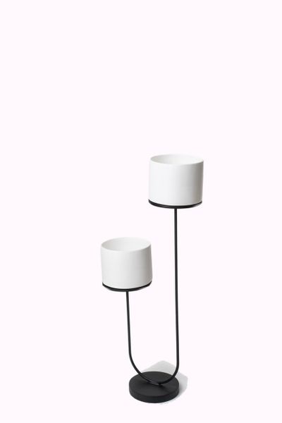 Native Decor Matt Black U-Planter