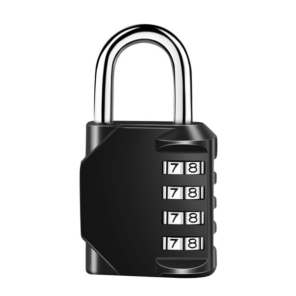 Combination Lock Digit Combination Padlock for School Gym Sports Locker