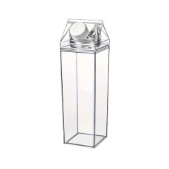 Clear Stylish Milk Water Bottle
