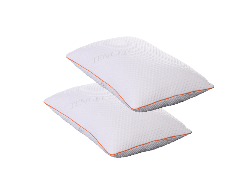 2x Rainbow Home Fusion Memory Foam Pillow - Emma