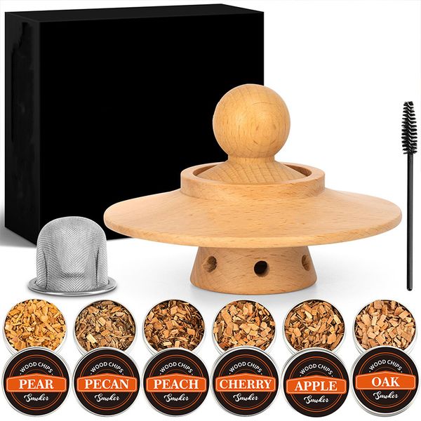 Whiskey Cocktail and Old Fashioned Smoker Kit