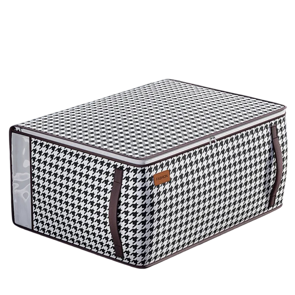 Quilt Storage Box Dustproof Non-Woven Organizer - Wardrobe Space Saving Bag