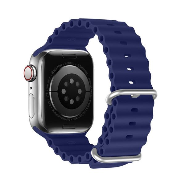 URK Silicon Watch Strap for Apple 42mm/44mm/45mm And 49mm Orange