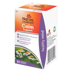 Nativa Complex Calm Support Capsules - 30's
