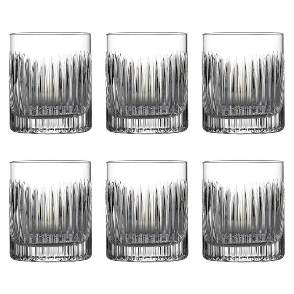 Crystal Glass Tumbler - 350ml - Pack of 6