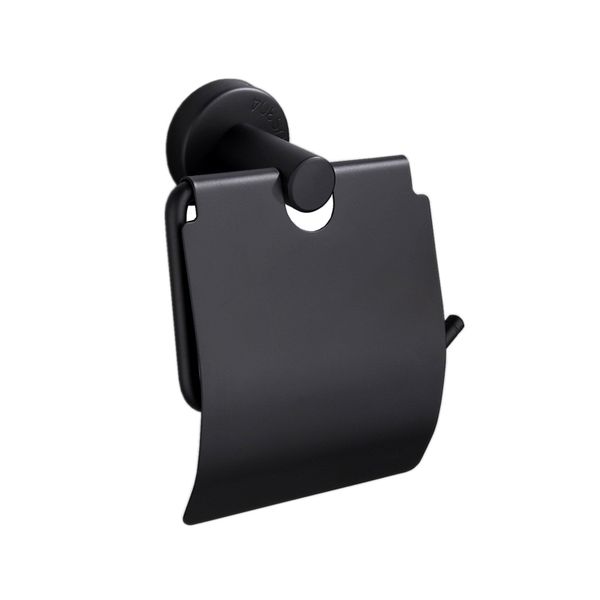 Toilet Paper Holder with Waterproof Cover Tissue Roll Holder for Bathroom