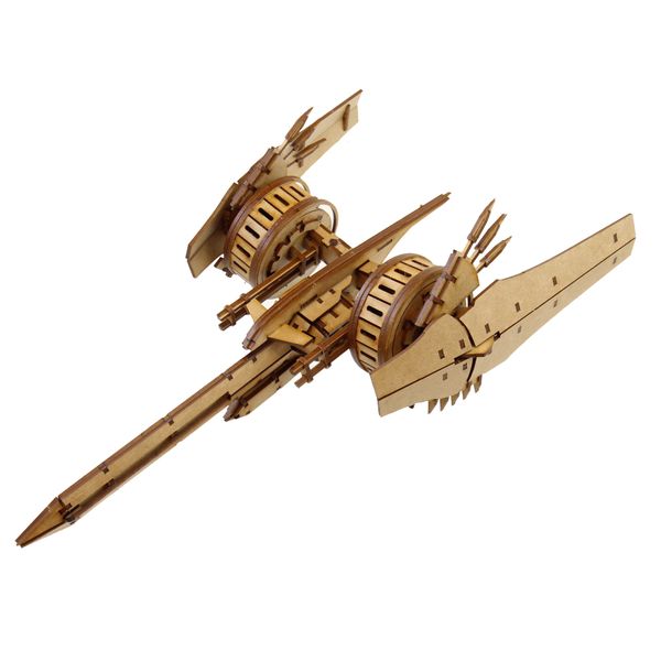 Wow We - 3D Wooden Model | 3D Puzzle | Star Wars Ikaruga