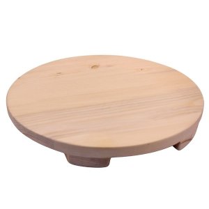 Launch Republic Multi-Purpose Round Wooden Board Engraved Thank You