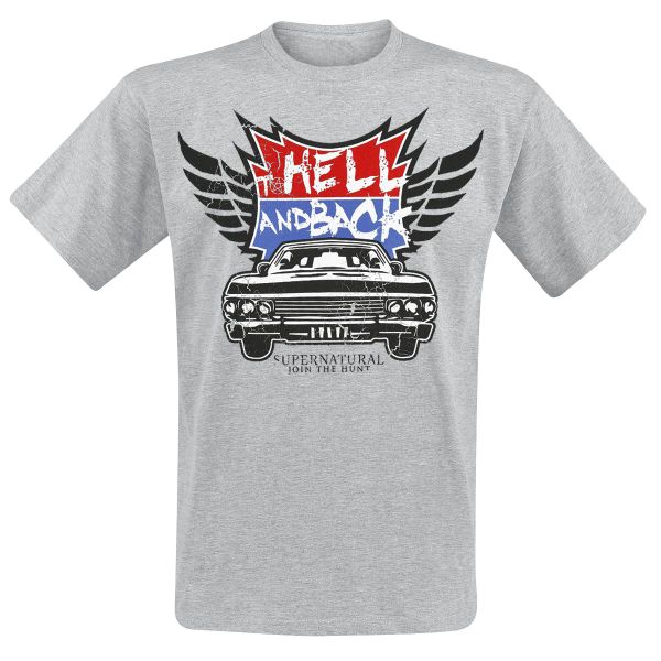Rock Ts Supernatural To Hell and Back T-Shirt