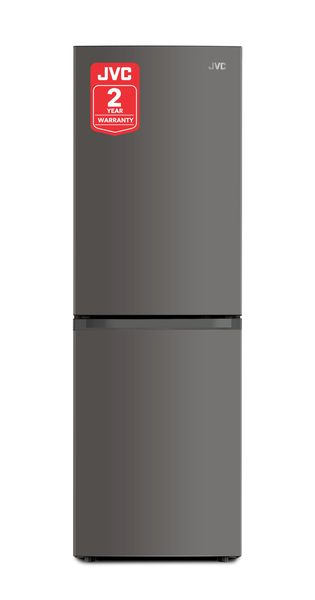 JVC 310L Frost Free Inverter Dark Grey Fridge Freezer