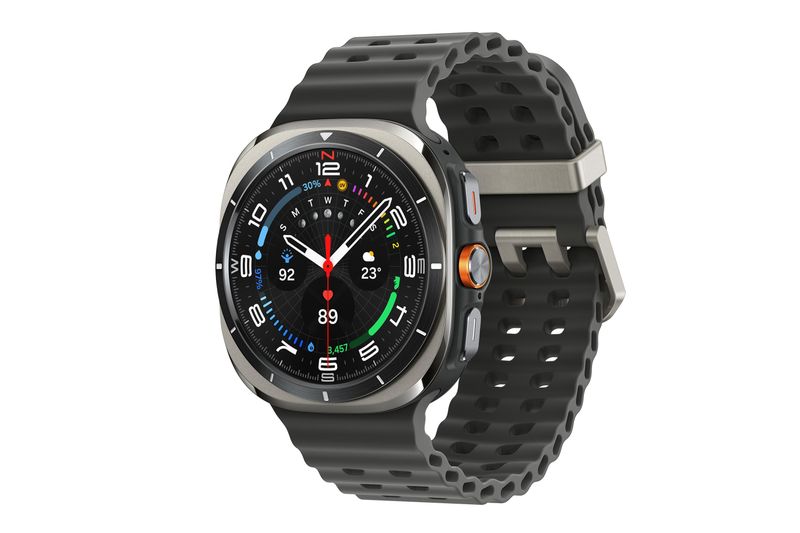 Samsung Galaxy Watch Ultra (2025) LTE 47mm - Titanium Silver + SmartTag2
